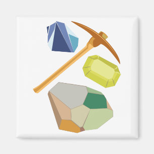 Imã Mineração da gema