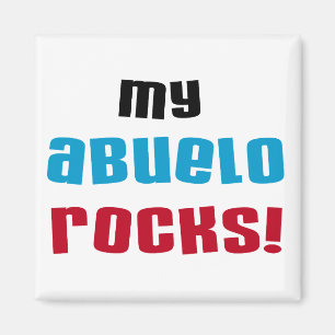 Imã Minha Abuelo Rocks T-shirts e presentes