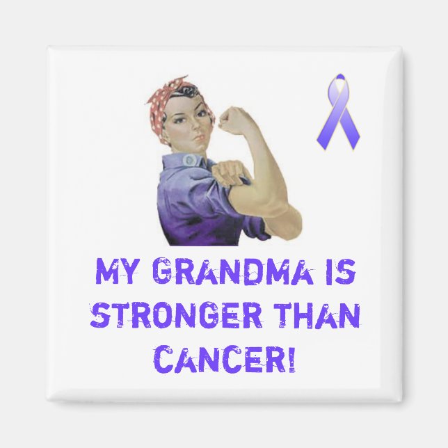 Imã Minha avó é mais forte que cancer! (Frente)