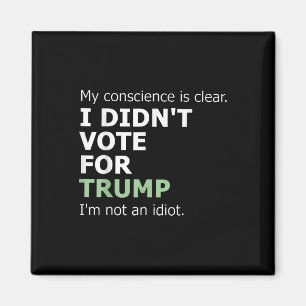 Imã Minha Consciência É Clara Que Eu Voto Para Trump