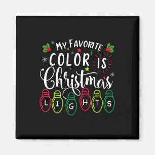 Imã Minha Cor Favorita É Luzes De Natal Piada De Natal