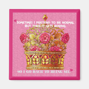 Imã Minha Coroa Floral