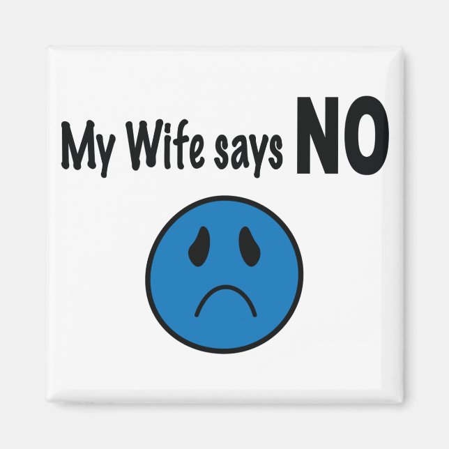 Imã Minha esposa diz NÃO (Frente)