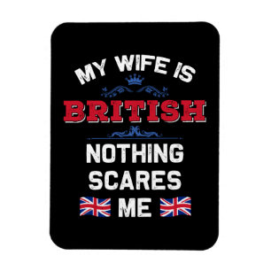 Ímã Minha esposa é a Monarquia Britânica do Reino Unid