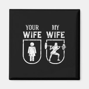 Imã Minha Esposa Sua Esposa Levantando Pesos Engraçado