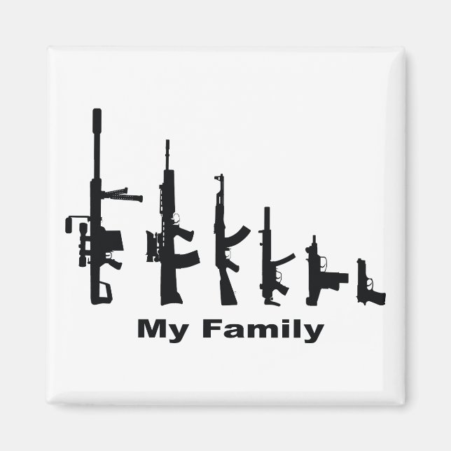 Imã Minha Família (Eu Amo Armas) (Frente)