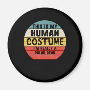 Imã Minha Fantasia Humana Sou Realmente Um Halloween D