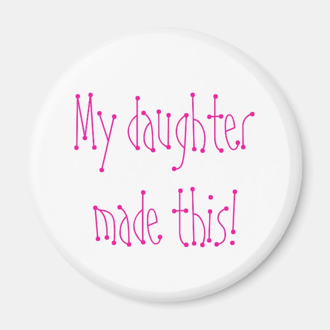 Imã Minha filha fez isso! (Frente)