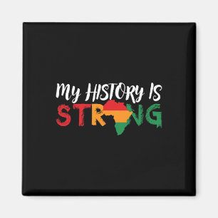 Imã Minha História É Forte Mapa Africano Mês da Histór