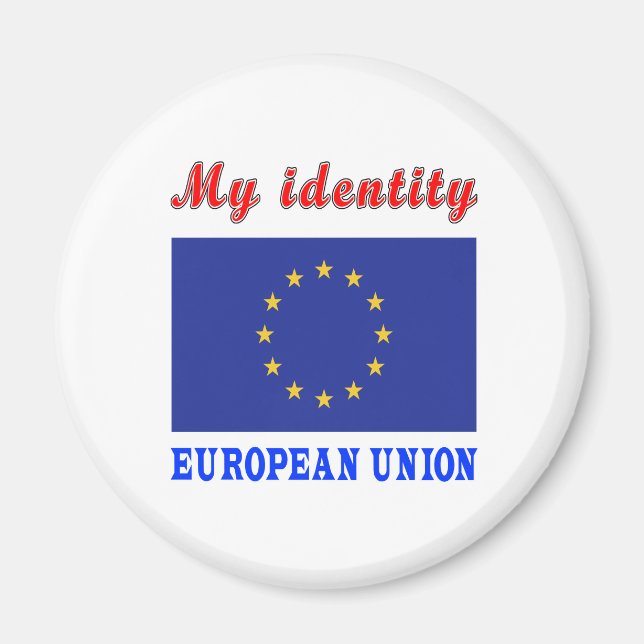 Imã Minha identidade União Europeia (Frente)