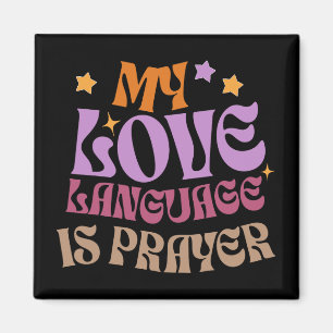 Imã Minha Linguagem do Amor é Oração Cristã Amante de 