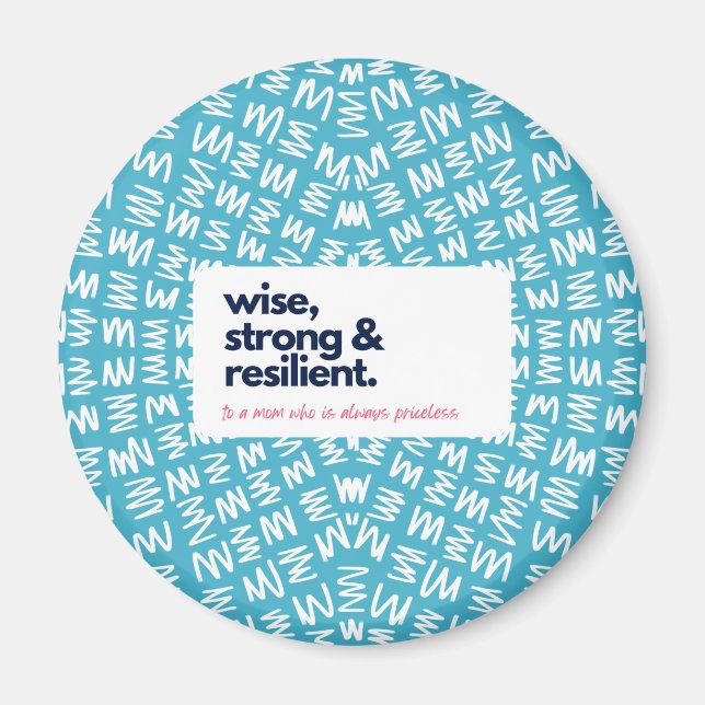 Imã Minha mãe é Sábio, Forte e Resiliente (Frente)