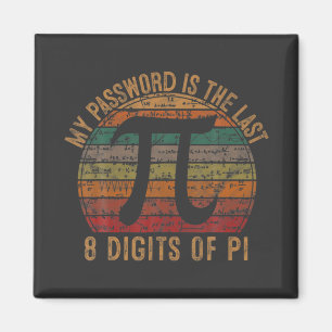 Imã Minha Senha É Os Últimos 8 Dígitos de Pi Gift M