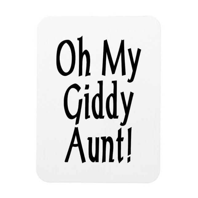 Ímã Minha Tia Giddy! (Vertical)