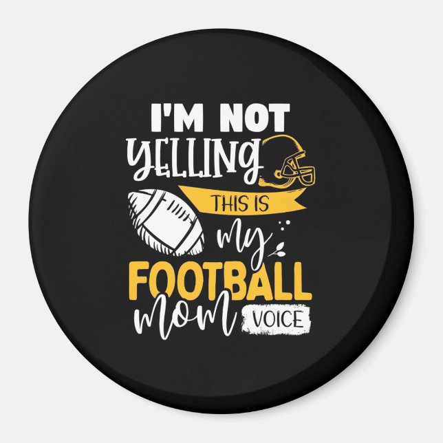 Imã Minha Voz da Mãe de Futebol (Frente)