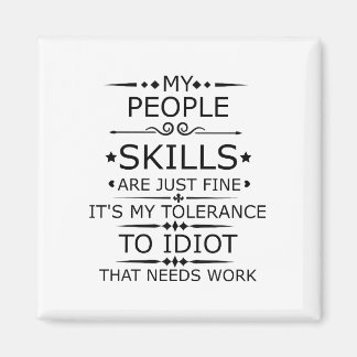 IMÃ MINHAS HABILIDADES DE PESSOAS ESTÃO BEM