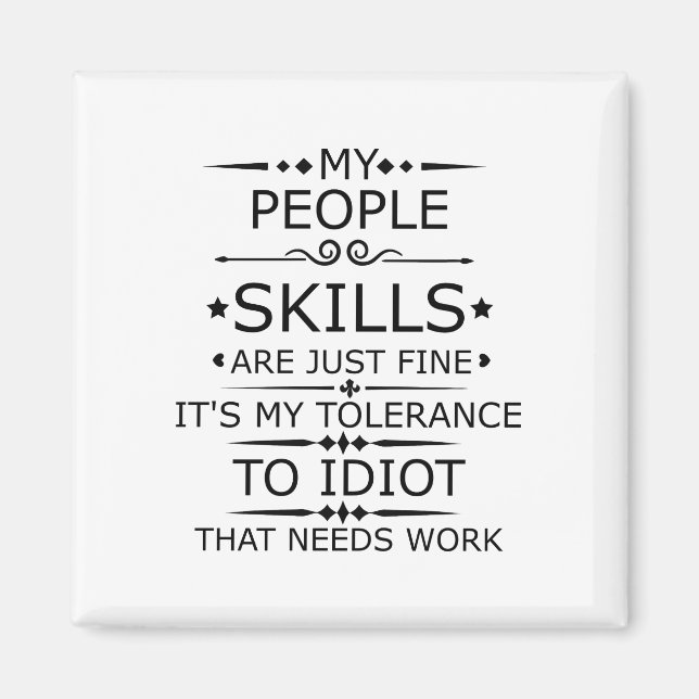 IMÃ MINHAS HABILIDADES DE PESSOAS ESTÃO BEM (Frente)