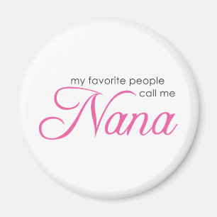 Imã Minhas pessoas favoritas chamam-me Nana