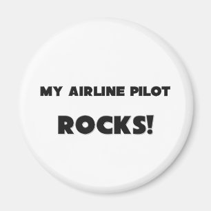 Imã MINHAS ROCHAS do piloto da linha aérea!