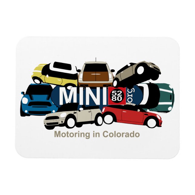 Ímã MINI5280 Motoring no Colorado (Horizontal)