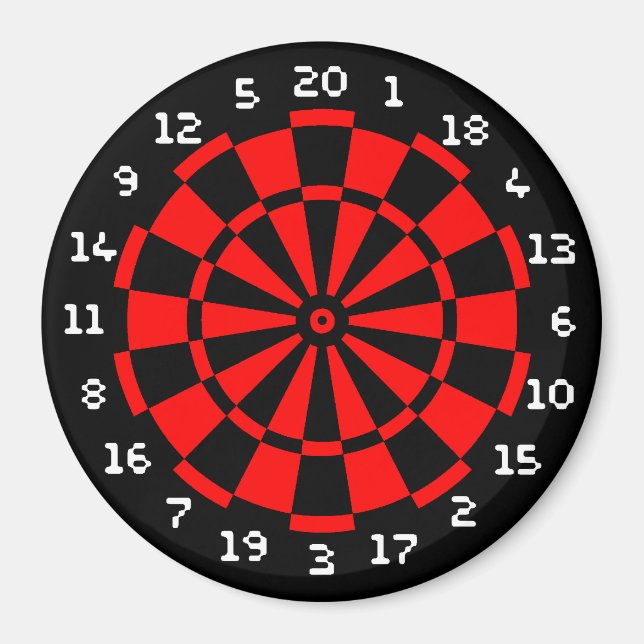 Imã Mini Dartboard (Frente)