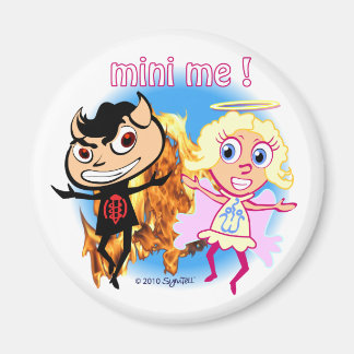 Imã Mini Mim! Garoto Malvado e Garota Bonita