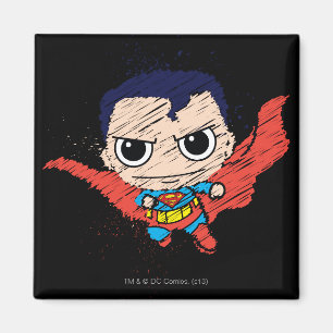 Imã Mini Superman Sketch