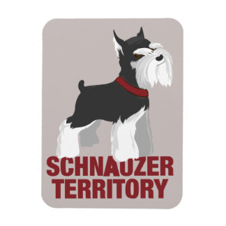 Ímã Miniatura - Magnet de Cachorro Schnauzer