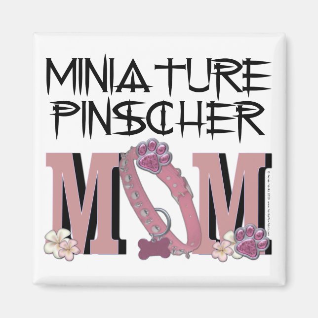 Imã Miniatura Pinscher MOM (Frente)