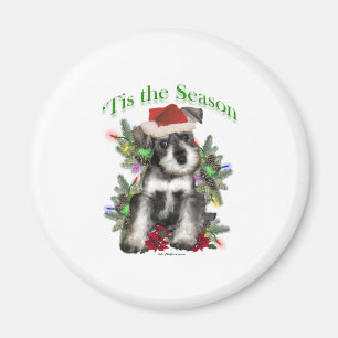 Imã Miniatura Schnauzer "Tis