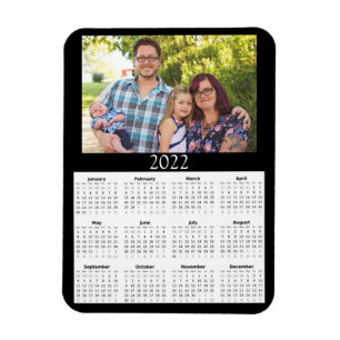 Ímã Miniímago do Calendário de Fotografias Personaliza