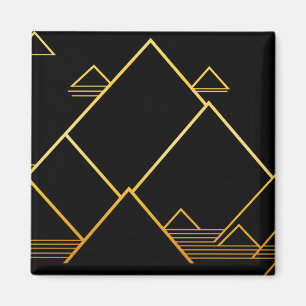 Imã Minimalismo do Pico de Montanha