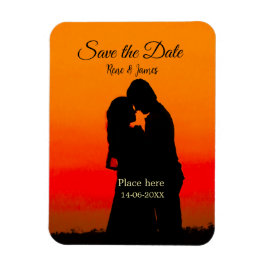 Ímã Minimalista foto preto e branco clássico elegante 