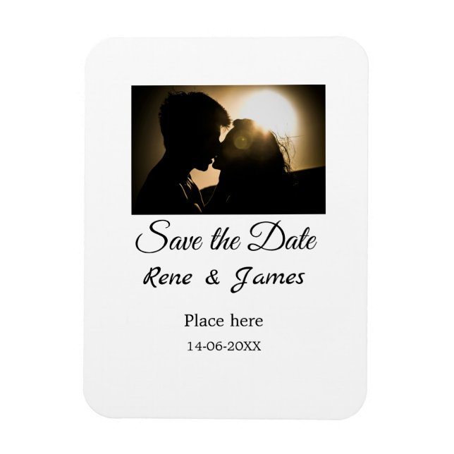 Ímã Mínimo de fotos clássicas preto branco, salvar o (Vertical)