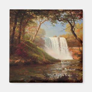 Imã Minnehaha Falls, belas artes por Albert Bierstadt