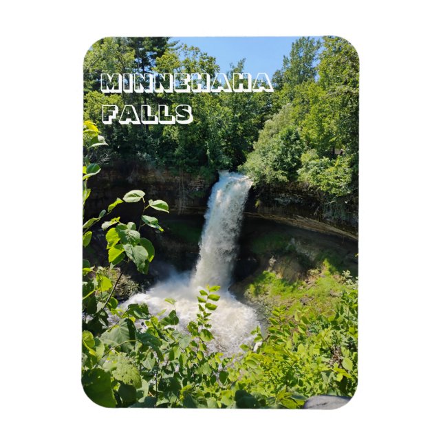 Ímã Minnehaha Falls, Minnehaha Park, Minneapolis, MN (Vertical)