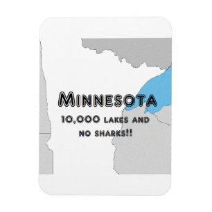 Ímã Minnesota engraçado