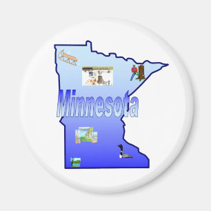 Imã Minnesota Magnet
