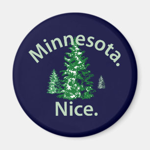 Imã Minnesota Nice. Ponto!