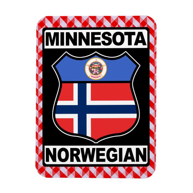 Ímã Minnesotan American Magnet (Vertical)