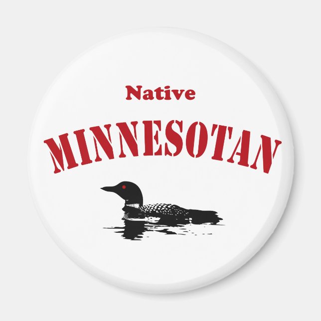 Imã Minnesotano nativo (Frente)