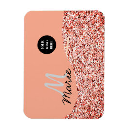 Ímã minúscula azul adicionar texto do logotipo obrigad