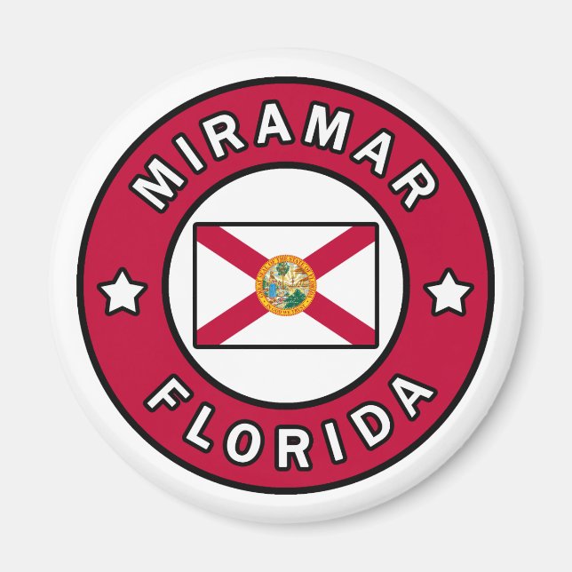 Imã Miramar Florida (Frente)