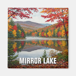 Imã Mirror Lake New Hampshire Viagem