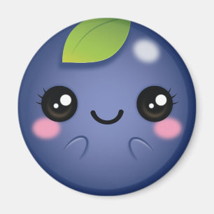 Imã Mirtilo de Kawaii