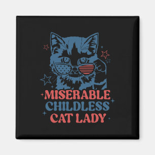 Imã Miseráveis Mulheres De Gato Para Kamala Harris 2