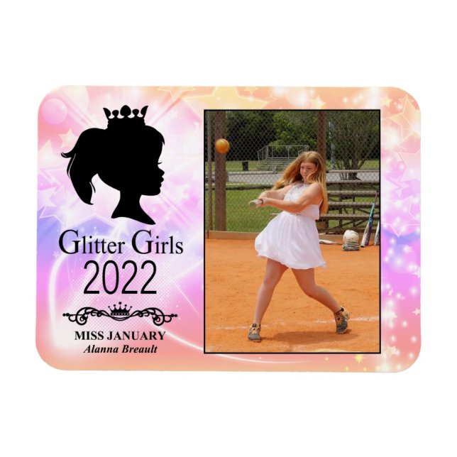 Ímã Miss Janeiro de 2022 Magnet (Horizontal)