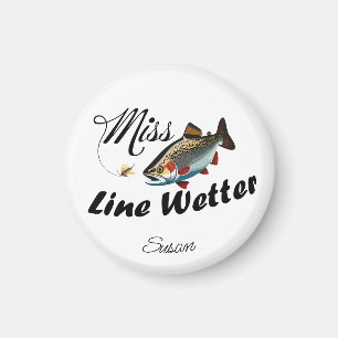 Imã Miss Line Wetter Rainbow Trout