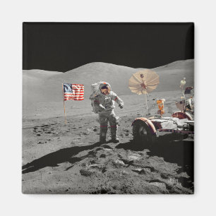 Imã Missão de pouso lunar da NASA Apollo 17, 1972