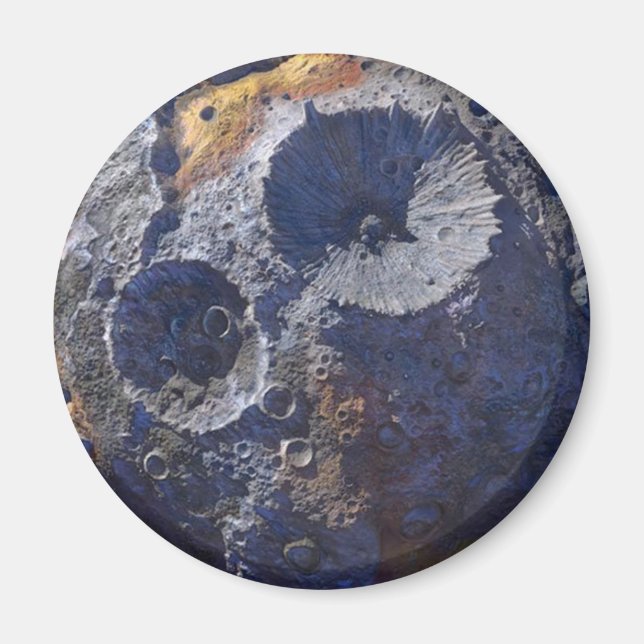 Imã Missão de Vigilância no Asteroide 16 Psyche (Frente)